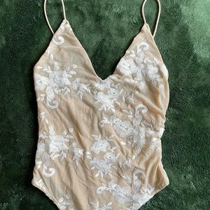 NWT Lace Body Suit.